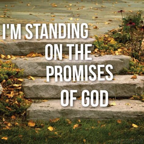 Standing On The Promises Of God Quotes Shortquotescc