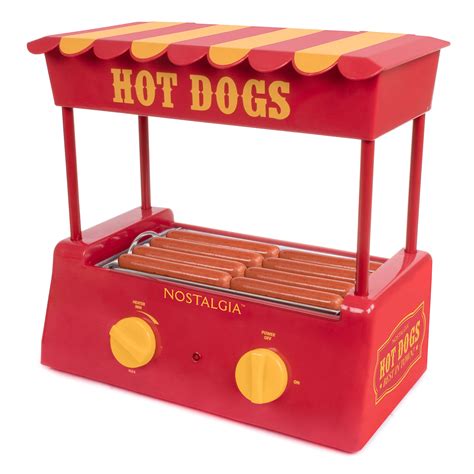 Buy Nostalgia Countertop Hot Dog Roller And Warmer 8 Regular Sized 4