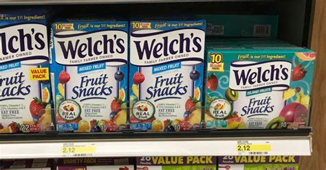 Target Welchs Fruit Snacks Just 130 Reg 212 Julies Freebies