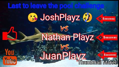 Last To Leave The Pool Challenge 😭😭 Very Dramatic Youtube