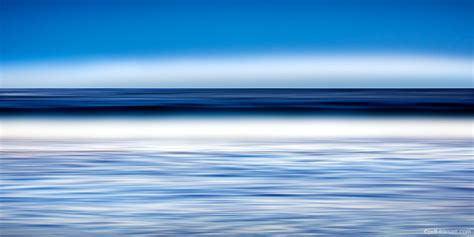 Panoramic Ocean Horizon Photography Wave Run Beach Photography Sky