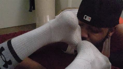 Foot Sniffer Smelling My Stinky Gym Socks Youtube