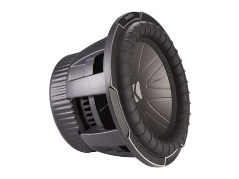 Includes wiring, recommended applications, multiple box designs for each driver, and thiele/small parameters. CompQ 10" Subwoofer - 4 Ohm | KICKER®