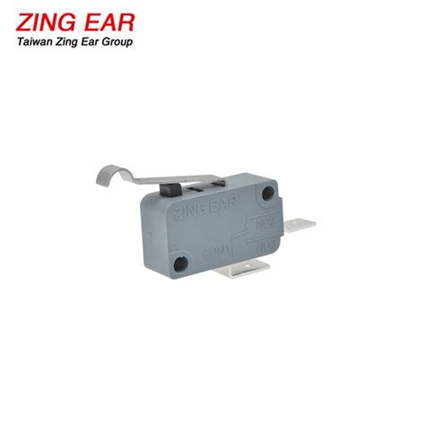 Spst Simulated Roller Flat Lever Micro Switch Zing Ear
