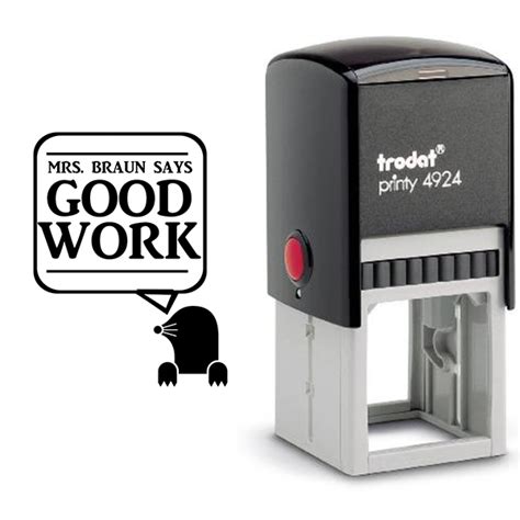 Good Work Otter Teacher Feedback Stamp Simply Stamps