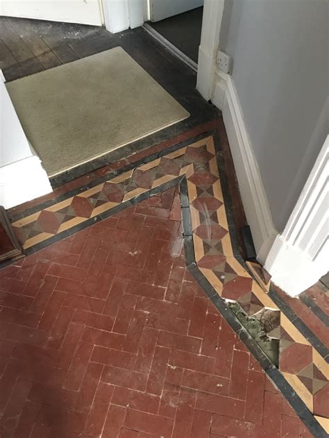 Full Renovation Of A Victorian Tiled Hallway In Kidderminster