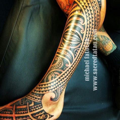 Tiki Leg Tattoo Samoan Tattoo Tiki Tattoo Tattoos