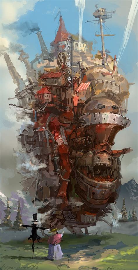 Studio Ghibli By Lixiaoyaoii Howls Moving Castle Hayao Miyazaki