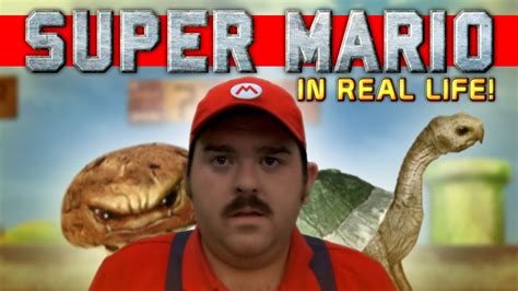 Super Mario In Real Life Youtube