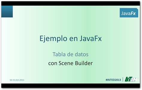 Felipe Blog Ejemplos JavaFX TableView BarChart En El INTED