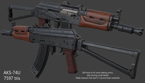Aks74u Lowpoly Finished At Fallout New Vegas Mods And Community