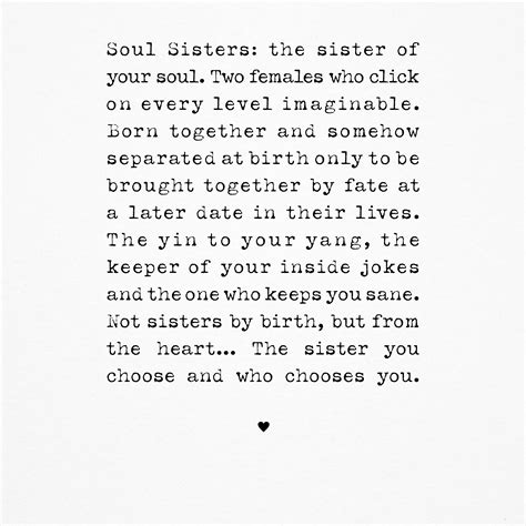 Soul Sister Greetings Card By The Stamford Studio Soul Sister Quotes