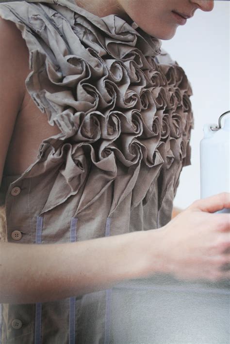Kate Kelleher Inview Magazine I Of V Texture Fabric Manipulation