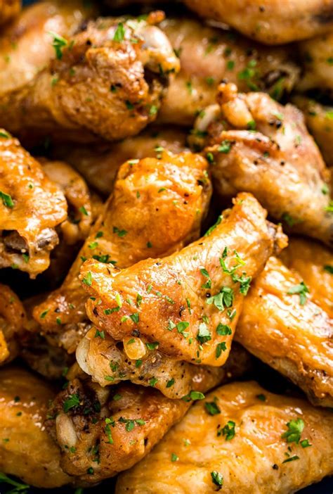 That's how you will get that nice crispy outer skin. Baked Chicken Wings Recipe | Sugar and Soul Co