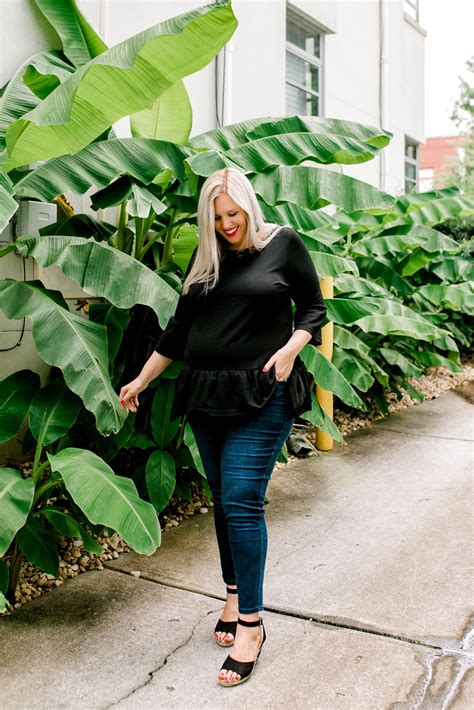 High Waisted Plus Size Denim How To Wear High Waisted Jeans Lane Bryant Style Plus Size Style