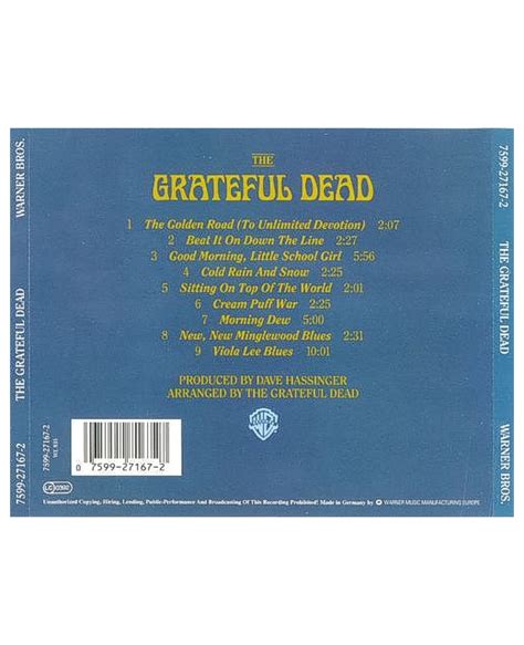 The Grateful Dead The Grateful Dead Tron Records Cds The