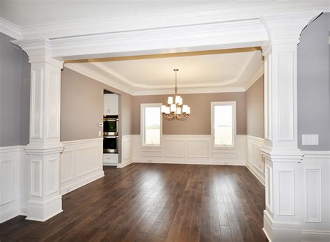 Crown And Columns Crown Molding Custom Columns Dining Room Entrance
