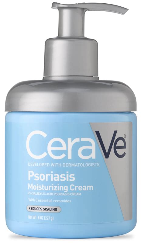 Cerave Psoriasis Moisturizing Cream With Salicylic Acid 8 Oz Walmart
