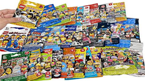 Lego Minifigures Opening All 33 Lego Minifigures Series Youtube