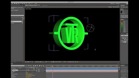 After Effects Tutorial Raytrace 3d Logo Youtube