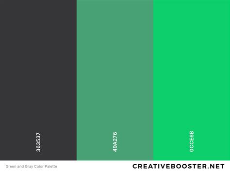 25 Best Colors That Go With Gray Color Palettes Creativebooster