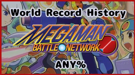 The History Of Mega Man Battle Network Any Speedruns Youtube