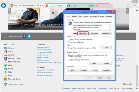 How To Set A Homepage In Internet Explorer