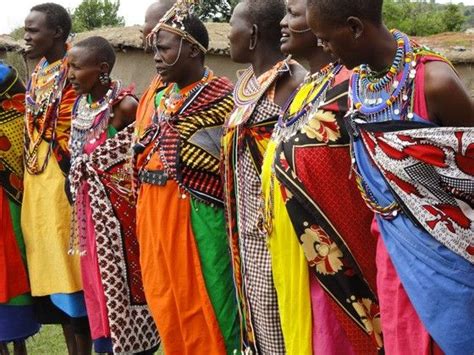 Tribo Masai Tribos Africanas Roupas Tradicionais Tribos
