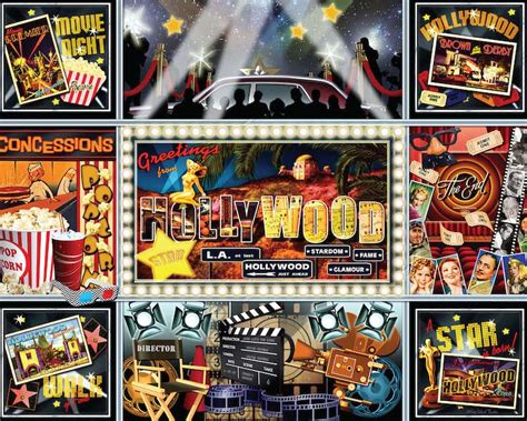 Hollywood 1000 Pieces Hart Puzzles Puzzle Warehouse