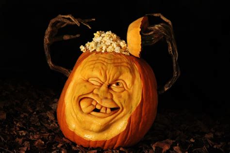 Professional Pumpkin Carvings Halloween Pumpkin Designs Halloween