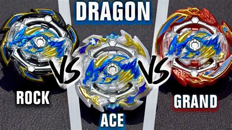 Dragon Triple Battle Ace Dragon Vs Rock Dragon Vs Grand Dragon