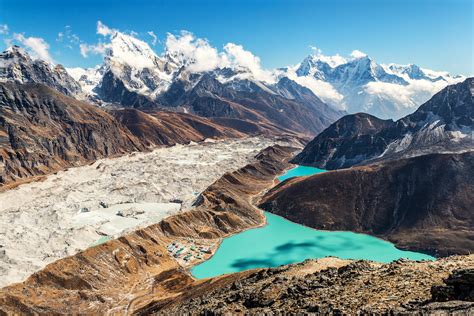 Gokyo Ri View From The Top Of Gokyo Ri 5357 M In Nepal Flickr