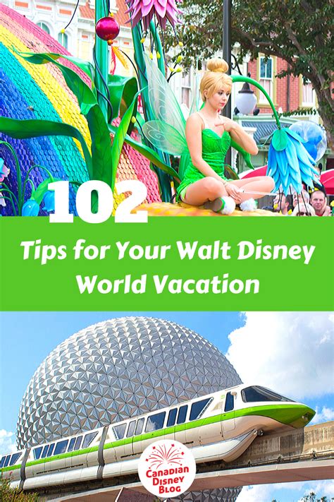 102 Tips For Walt Disney World Canadian Disney Blog Walt Disney