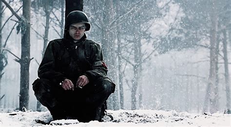 This Quick Shot In Band Of Brothers Shows A Medic During The Heat Of Battle Sitting Calmly