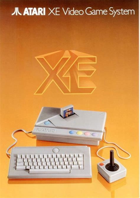 Atari Xe Video Game System 1987 Atari 130 Xe 65 Xe 800 Xe Consola