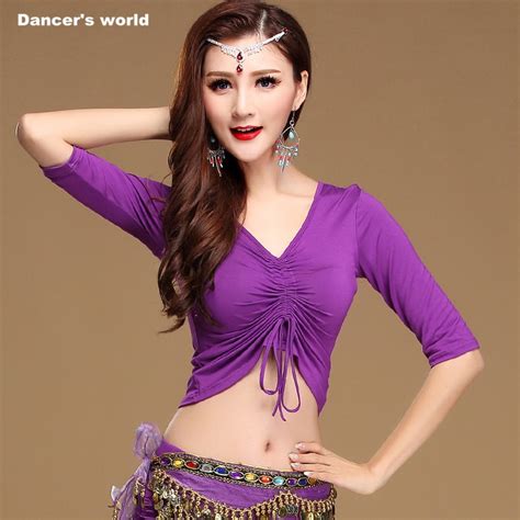 Buy Girls Dance Top Women Dance Tshirt Lady Belly
