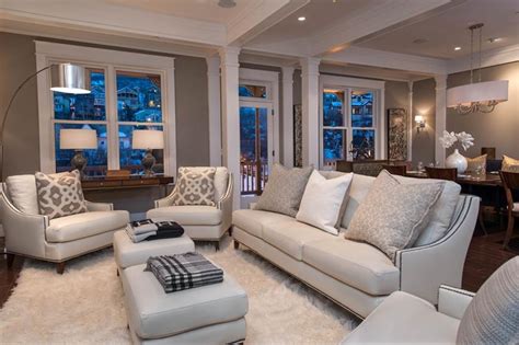 stunning living rooms  crown molding