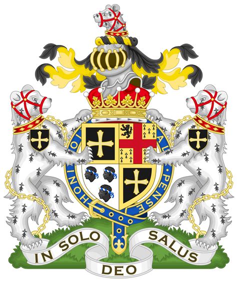 Coat Of Arms Of Henry Lascelles 6th Earl Of Harewood Famille Royale