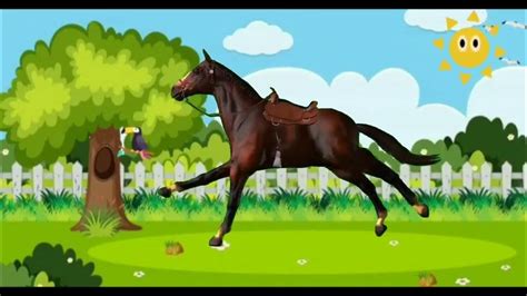 Footage Animasi Video Kuda Berlari No Copyright Youtube