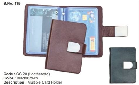 Multicolor Leatherette Card Holder For Office At Rs 100 Piece In