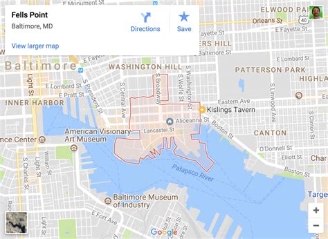 Fells Point Map And Getting Around Fells Point Visit Baltimore