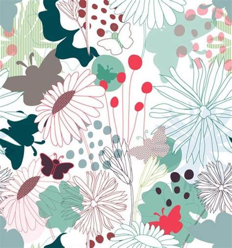 Floral Graphic Patterns Textile Patterns Textile Prints Print