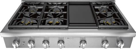 Sgsx365fs Thermador 36 Masterpiece Deluxe Gas Cooktop With 5 Star