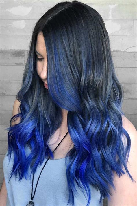 Hairstyle Trends 27 Incredible Examples Of Blue Ombre Hair Colors Photos Collection