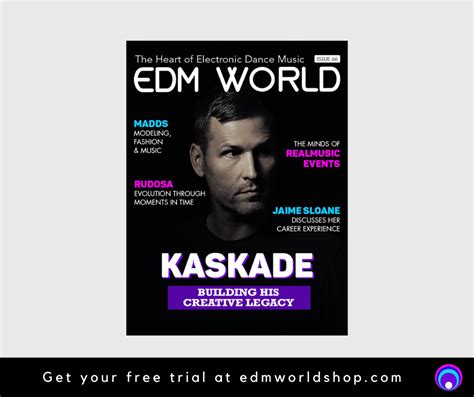 Issue 66 Of Edm World Magazine Is Live See Whos Inside Laptrinhx News