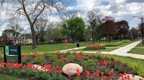 Detroit Michigan Lasalle Gardens Neighborhood