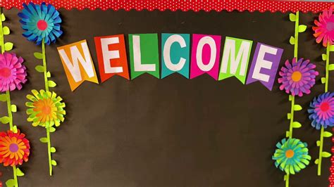 Welcome Bulletin Board For Preschool Classroom Decoration Ideas