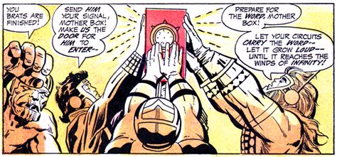 Day 43 The Mother Box 365 Days Of Jack Kirbys Fourth World