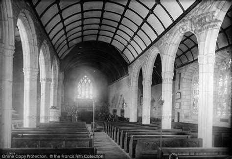 Photo Of St Austell The Church Interior 1890
