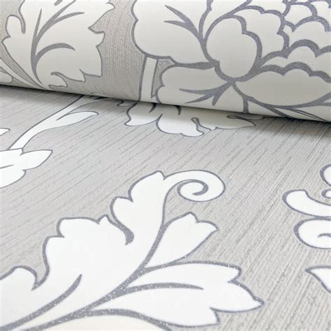 Dimension of.jpg file 7874 x 11024, 400 ppi in inches: Arthouse Anya Rose Flower Pattern Wallpaper Embossed ...